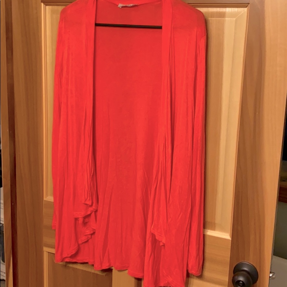 Bright pink cardigan MEDIUM